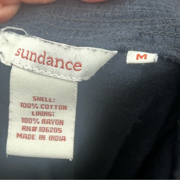 Sundance Elegant Black A-Line Skirt - Picture 3 of 3